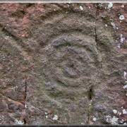 Long Meg & Her Daughters Stone Circle...(Inscription)...Near Penrith, Cumbria