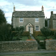 House and garden in Fairford, Gloucestershire
