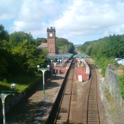 Ulverston Railway station. Ulverston, Cumbria