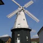 Built in 1814. Union Windmill is the finest working Smock windmill in England, Cranbrook, Kent