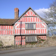 Old House on road into, Weobley, Herefordshire