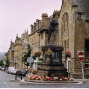 Benson's monument on Beaumont Street in Hexham