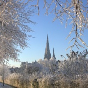 The Spires of Lichfield Cathedral