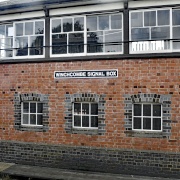 Winchcombe Signal Box on the GWR heritage railway
