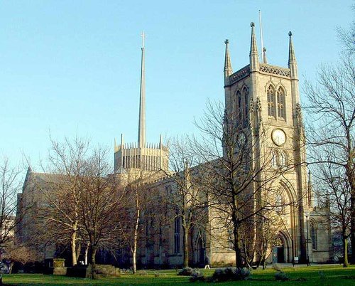 Blackburn Cathedral from the West