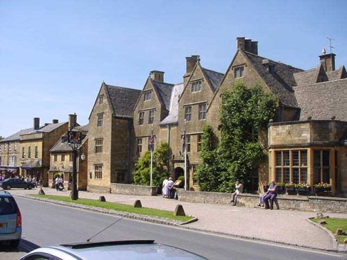 The beautiful village of Broadway, in the Cotswolds