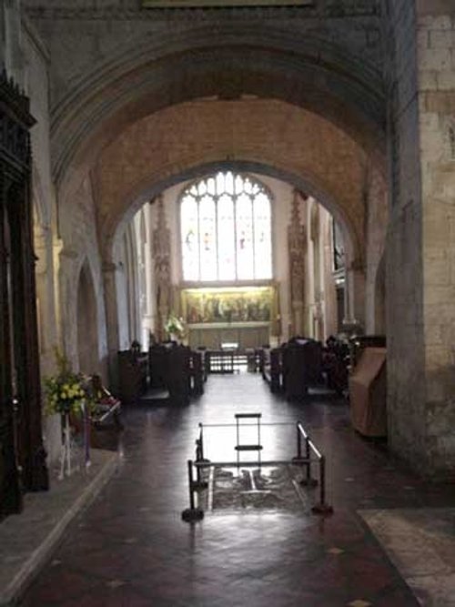 A picture of Burford Church