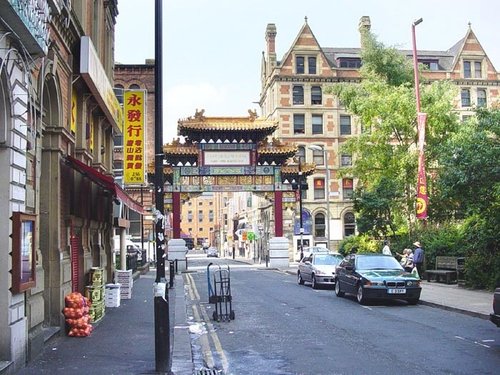 Chinatown in Manchester