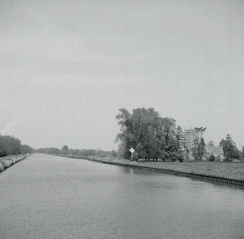 Frampton Canal and Church