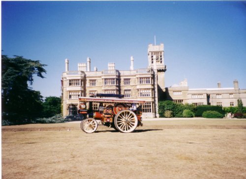 The Bedfordshire Steam and Country Fayre infront of Shuttleworth House
