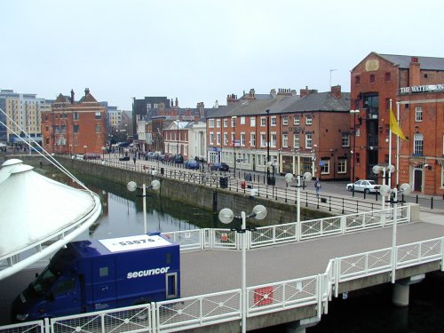 Princes Dockside from the Prince's Quay shopping centre