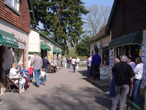 The village of Burley, New Forest, Hampshire