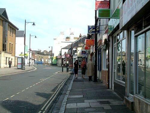 Looks quiet on this picture but can be a very busy street