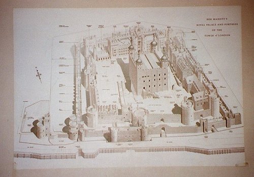 Map of Tower of London