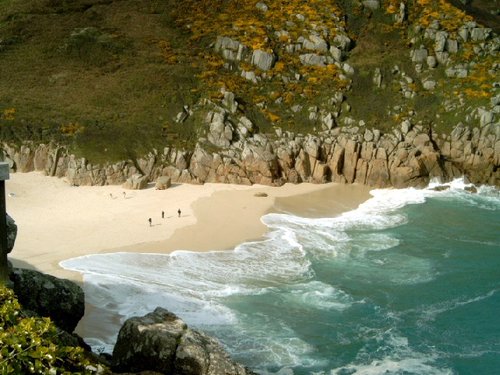 Porthcurno Beach