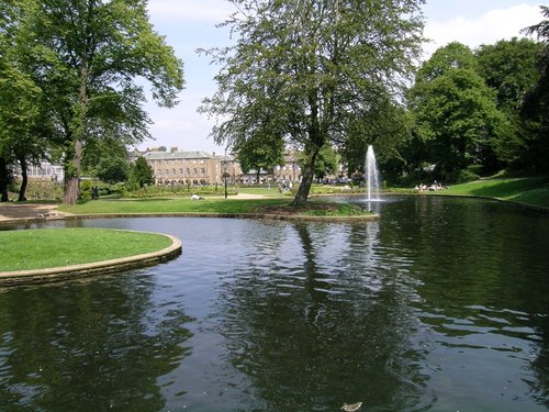 The Pavilion Gardens, Buxton, Derbyshire. 23 July 04