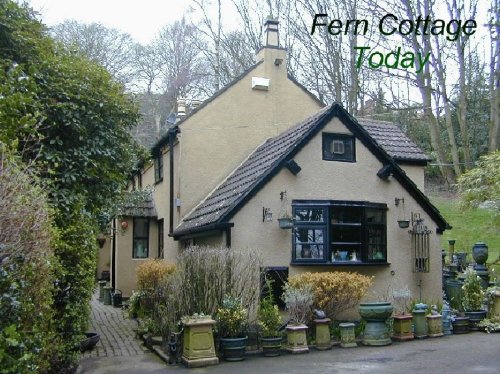 Fern Cottage, Lickey Hills, Birmingham. A boyhood home of famous author, JRR Tolkien