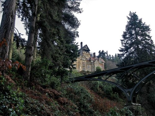 Cragside, Northumberland: House and Bridge