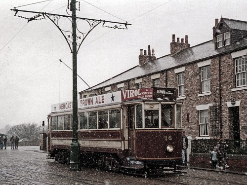 Beamish, County Durham: Tram