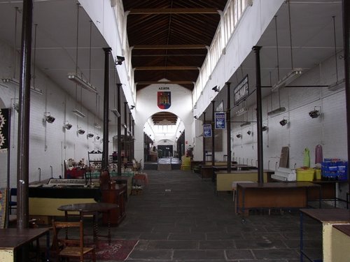 Indoor Market, Devizes, Wilsthire. Summer 2004