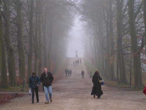 Chatsworth House & Gardens in winter