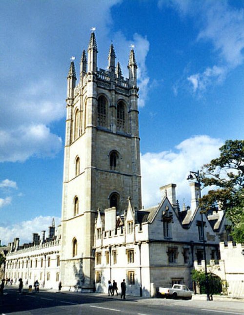Magdalen Tower, Oxford.