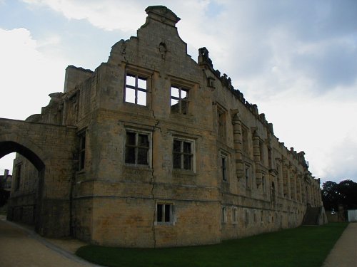 Exterior Bolsover Castle terrace