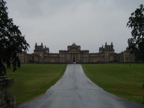 Blenheim Palace from the Grand Bridge