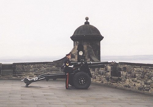 A picture of Edinburgh Castle