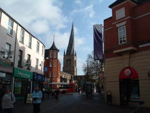 The Crooked Spire, Chesterfield, Derbyshire