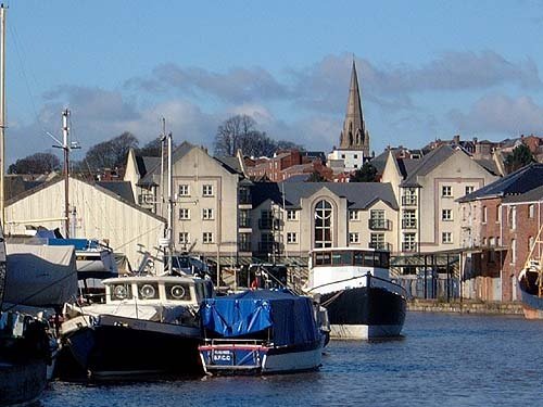 Boats at Exeter, Devon