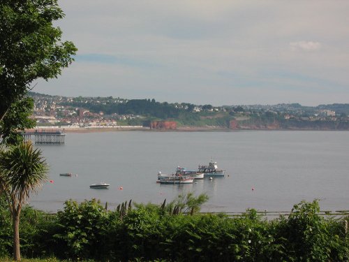 Paignton with Torquay in the background