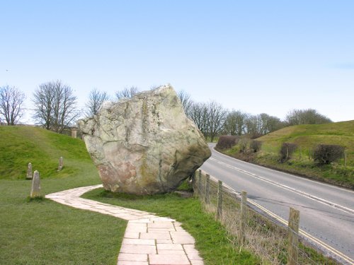 Stones, Avebury, Wiltshire. Feb 2005