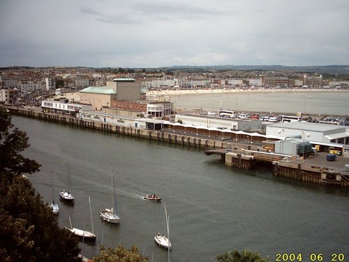 Weymouth from Nothe Fort