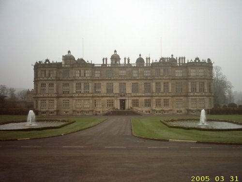 Longleat House from the front