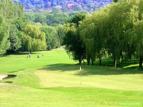 9th at Boyce Hill Golf Club, Benfleet, Essex