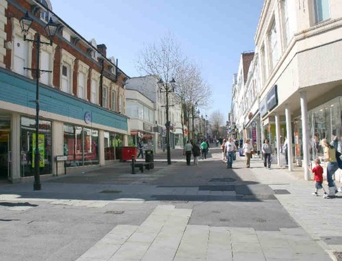 Aldershot town center