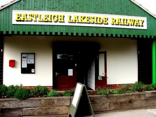 Railway for children at Lakeside Park Eastleigh, Hampshire