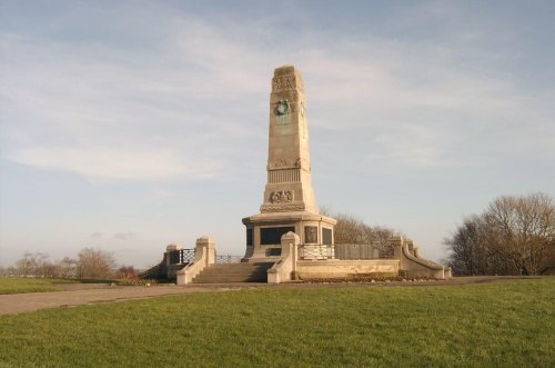 The war memorial in barrow park, Barrow in Furness, Cumbria