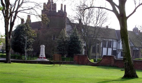 War Memorial & Old Hall, Gainsborough, Lincolnshire