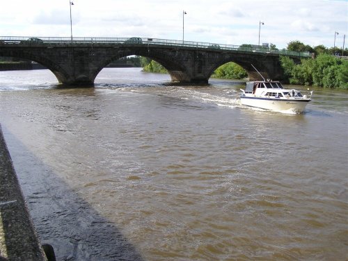 Riverside Walk, Gainsborough. Trent Bridge