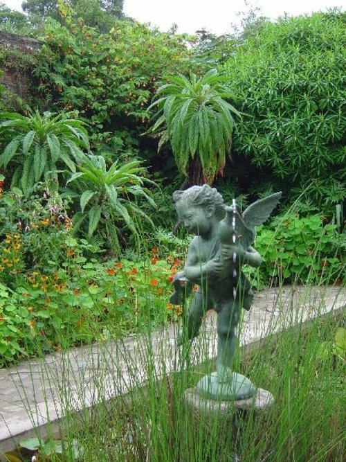 The Italiën Garden in the Lost Garden of Heligan