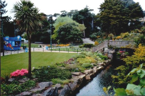 Bournemouth, Lower Gardens by Pavilion