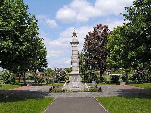 War Memorial in Newmarket, Suffolk