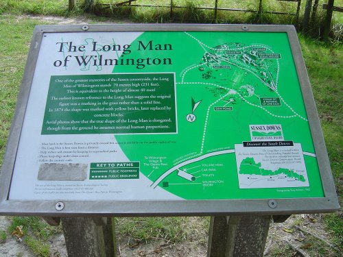 The Long Man, Wilmington, East Sussex
