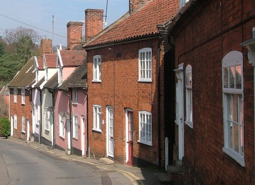 Woodbridge, Suffolk - Angel Lane Copyright (c) Linn Barringer