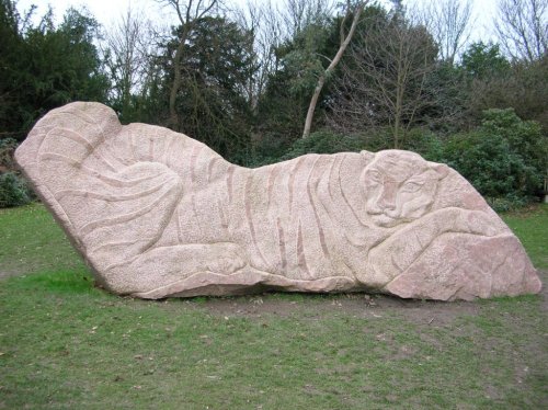 Tyger Tyger by Ronald Rae at The Yorkshire Sculpture Park