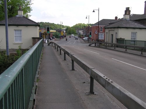 The former toll houses at the eastern end of the Trent Bridge, Gainsborough