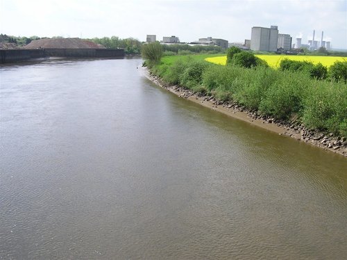 View from the Trent Bridge, Gainsborough, looking south