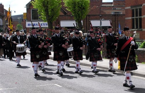 Gainsborough - VE Day 60th Anniversary Parade, May 8th 2005